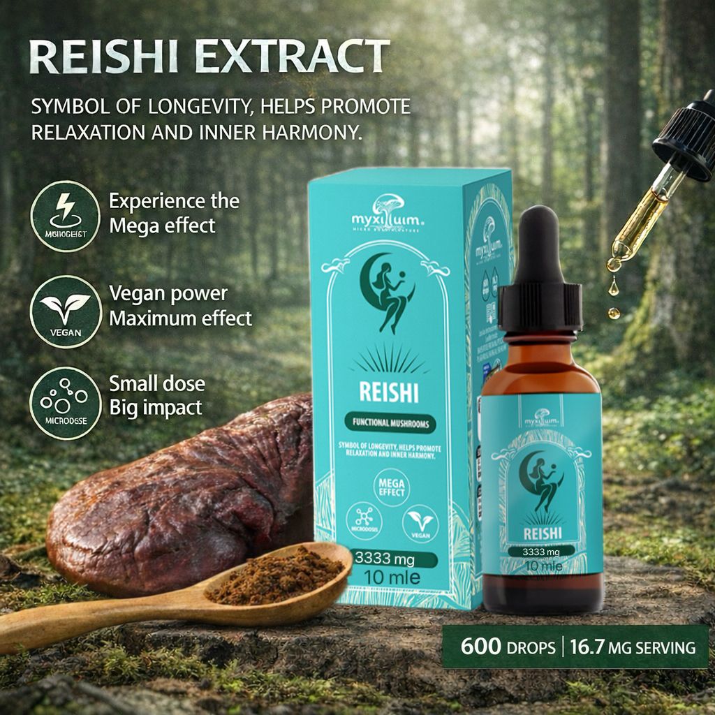 Myxilluim Estratto di Fungo Reishi 10ml