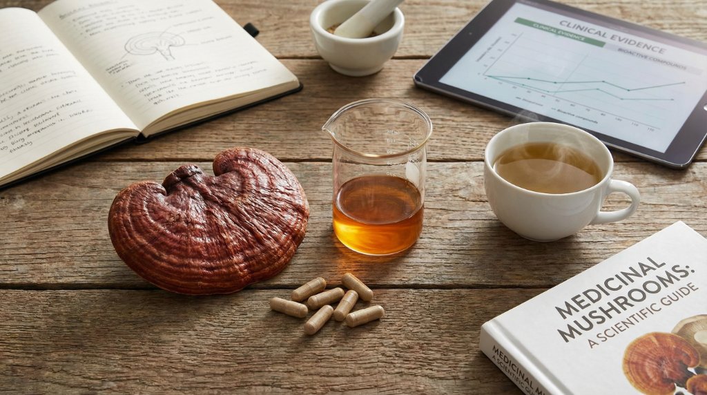 Reishi (Ganoderma lucidum) – Panoramica scientifica, composti bioattivi, benefici e evidenze cliniche